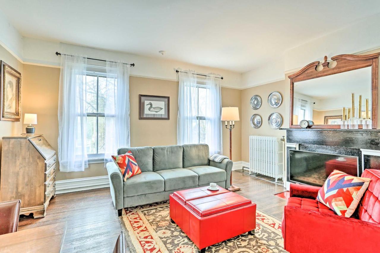 Historic Poughkeepsie Apt - Walkable Location Eksteriør billede